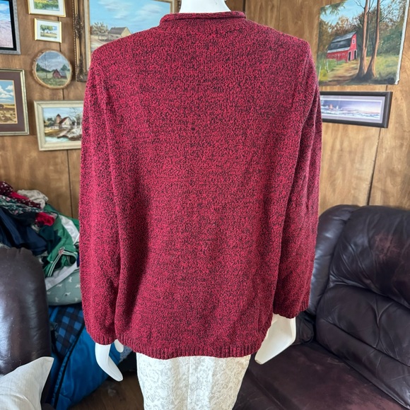 Adorable Carroll Reed Christmas Sweater with Cat and Dog Design - Picture 3 of 4